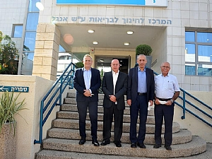 ביקור שר הבריאות הורוביץ 2 ביקור שר הבריאות הורוביץ 2