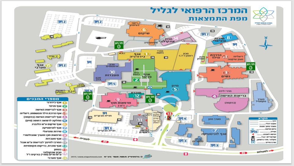 מפת התמצאות וסימון פינות עישון מפת התמצאות וסימון פינות עישון